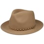 Chapeau en Laine Willmount Fedora by Stetson beige
