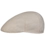 Casquette Plate en Lin Avec Coolmax beige