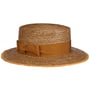 Chapeau Canotier de Raphia Cannaregio marron
