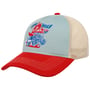 Casquette Trucker Lone Wolf by King Kerosin bleu-rouge