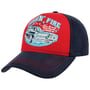 Casquette Burnin´ Fire by King Kerosin bleu foncé-noir