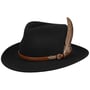 Chapeau Western Tevico LiteFelt by JJ Hats noir
