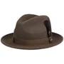Chapeau Lormont LiteFelt Fedora by JJ Hats taupe