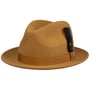 Chapeau Lormont LiteFelt Fedora by JJ Hats moutarde