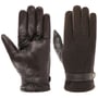 Gants avec Doigts Nappa Wool by Stetson marron foncé