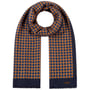 Écharpe en Laine Allover Dots by Stetson bleu foncé