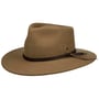 Chapeau en Laine The Barossa by Statesman beige foncé