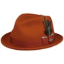 Chapeau Jorland LiteFelt Player by JJ Hats rouille