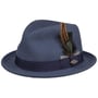 Chapeau Jorland LiteFelt Player by JJ Hats bleu