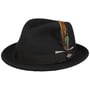 Chapeau Jorland LiteFelt Player by JJ Hats noir
