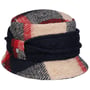 Chapeau en Laine Mavilea Checks by Lierys bleu foncé