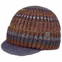 Bonnet en Tricot avec Visière Viliona by Lierys marron