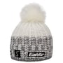 Bonnet Focus Lux Crystal Skipool by Eisbär blanc-gris