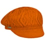 Casquette Gavroche en Tricot Annelie by Seeberger rouille
