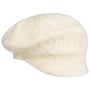 Casquette Gavroche en Tricot Annelie by Seeberger blanc crème