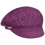 Casquette Gavroche en Tricot Annelie by Seeberger violet