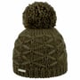 Bonnet à Pompon Annelie by Seeberger olive