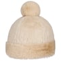Bonnet à Pompon Fake Fur by Seeberger beige