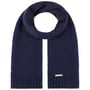 Écharpe en Tricot Merino Yak by Seeberger bleu foncé
