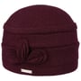 Bonnet en Laine Foulée Classic Uni by Seeberger bordeaux