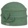 Bonnet en Laine Foulée Classic Uni by Seeberger vert