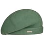 Béret à Revers en Laine Foulée by Seeberger vert