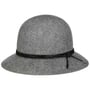 Chapeau Cloche Piavesca Wool by Seeberger gris