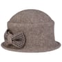 Chapeau en Laine Foulée Manja by Seeberger taupe