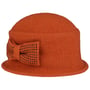 Chapeau en Laine Foulée Manja by Seeberger terre cuite