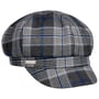 Casquette Gavroche Gadiala Check by Seeberger bleu
