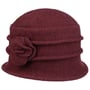 Chapeau en Laine Foulée Beata by Seeberger bordeaux