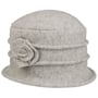 Chapeau en Laine Foulée Beata by Seeberger gris clair