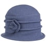 Chapeau en Laine Foulée Beata by Seeberger bleu