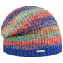 Bonnet Beanie Multicolour Bouclé by Seeberger bleu