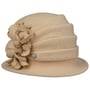 Chapeau en Laine Foulée Miavena by Lierys beige clair