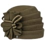 Bonnet en Laine Foulée Lajsena by Lierys olive