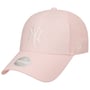Casquette 9Forty WMNS MLB Linen NY by New Era rose