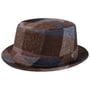 Chapeau Lindsburgh Colour Pork Pie by Lierys marron-bleu