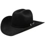 Chapeau Western Skyline 6X Fur Felt by Stetson noir
