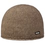 Bonnet Beanie Merino Cotton by Eisbär beige