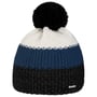 Bonnet Beanie Star Pompon RL by Eisbär noir