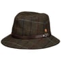 Chapeau en Laine Check Bucket by Mayser marron