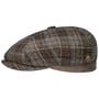 Casquette Emil Wool Check Zechbauer by Mayser marron