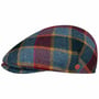 Casquette Sidney Big Colour Check by Mayser bleu