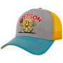Casquette Trucker Walking Sun by Stetson gris-jaune
