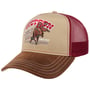 Casquette Trucker Rodeo Days by Stetson beige-rouge