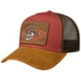 Casquette Trucker Cowboy Skull by Stetson rouge