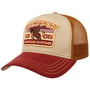 Casquette Trucker Heritage Rodeo by Stetson beige-rouge