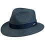 Chapeau en Paille Pavelo Traveller by Stetson bleu foncé