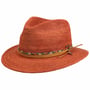 Chapeau en Paille Crochet Traveller by Stetson rouille